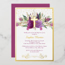Search for purple christening invitations Flowers