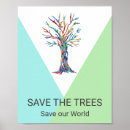 Search for ecology posters Save the trees