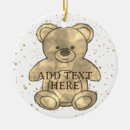 Search for teddy christmas tree decorations Cute animal