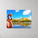 Search for flamingo canvas prints Landscape