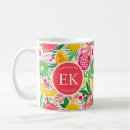 Search for fruit pattern mugs Pink