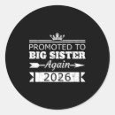 Search for big sister to be stickers Funny