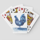 Search for animal playing cards Roosters
