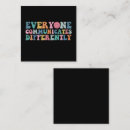 Search for autism business cards Neurodiversity