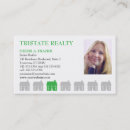 Search for row business cards Realtor