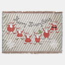 Search for vintage santa blankets Festive