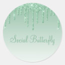 Search for green glitter stickers Ombre
