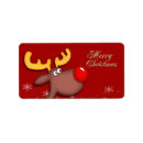 Search for nose return address labels Red