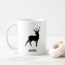 Search for deer with antlers mugs Reindeer