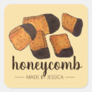 Search for honeycomb labels Made with love