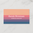 Search for pink real estate business cards Simple