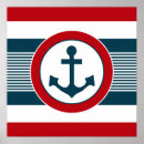 Search for navy and white posters Anchor