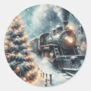 Search for vintage scene stickers Winter