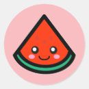 Search for cute kawaii watermelon stickers Summer