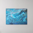 Search for blue grey canvas prints Black