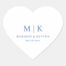 Search for heart wedding stickers Black and white