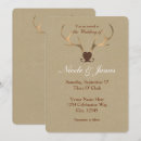 Search for antlers wedding invitations Deer