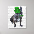 Search for french bulldog canvas prints Contemporary