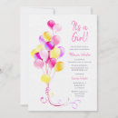 Search for its a baby girl shower invitations Yellow