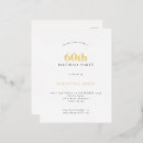 Search for luxury 60th birthday invitations Modern