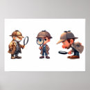 Search for clue art Detective