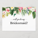 Search for beach wedding bridesmaid cards Maid of honour