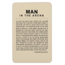 Search for man in the arena Courage