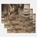 Search for horse wrapping paper Western