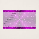 Search for star shaped business cards Pink