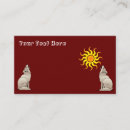 Search for coyote business cards Howling