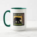 Search for vintage national park poster mugs Forest