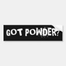 Search for snow ski bumper stickers Powder