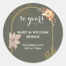 Search for 50 year anniversary stickers Floral