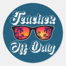Search for day off stickers Teacher