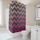 Search for pink grey shower curtains Girly