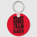 Search for train hard key rings Training