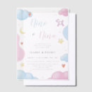 Search for cloud gender reveal invitations Boy or girl