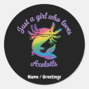 Search for funny question stickers Axolotl