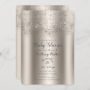 Search for champagne shimmer invitations Gold