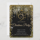 Search for black and gold christmas invitations Sparkle