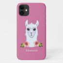 Search for cartoon llama iphone cases Pink