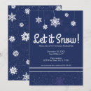 Search for let it snow invitations Snowflakes