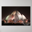 Search for delhi posters Lotus temple