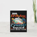 Search for family 50th birthday cards Sun trip