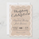 Search for linen bridal shower invitations Elegant