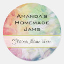 Search for homemade jam stickers Blue