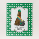 Search for st patricks day puzzles Dog