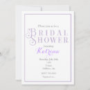 Search for classy bridal shower invitations White