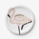 Search for flamingo paper plates Pool party