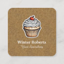 Search for cupcake business cards Caterer